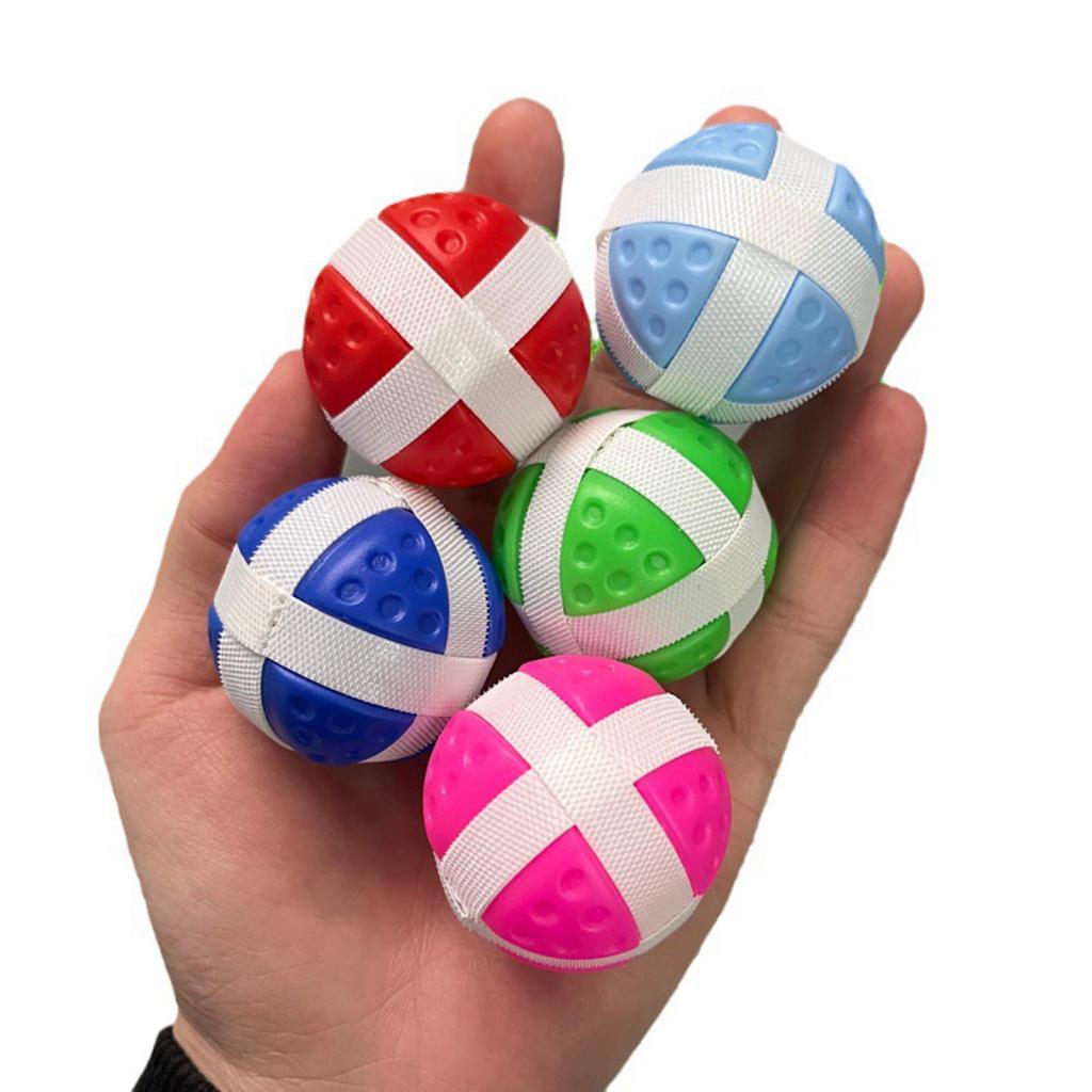 Party Games Golf - ลูกกอล์ฟฝึกซ้อมแบบมีกาวในตัว ผลิตจากพลาสติกไนลอน ยึดติดแน่นสำหรับการฝึกซ้อมกอล์ฟบนแผ่นรองและเกมปาร์ตี้