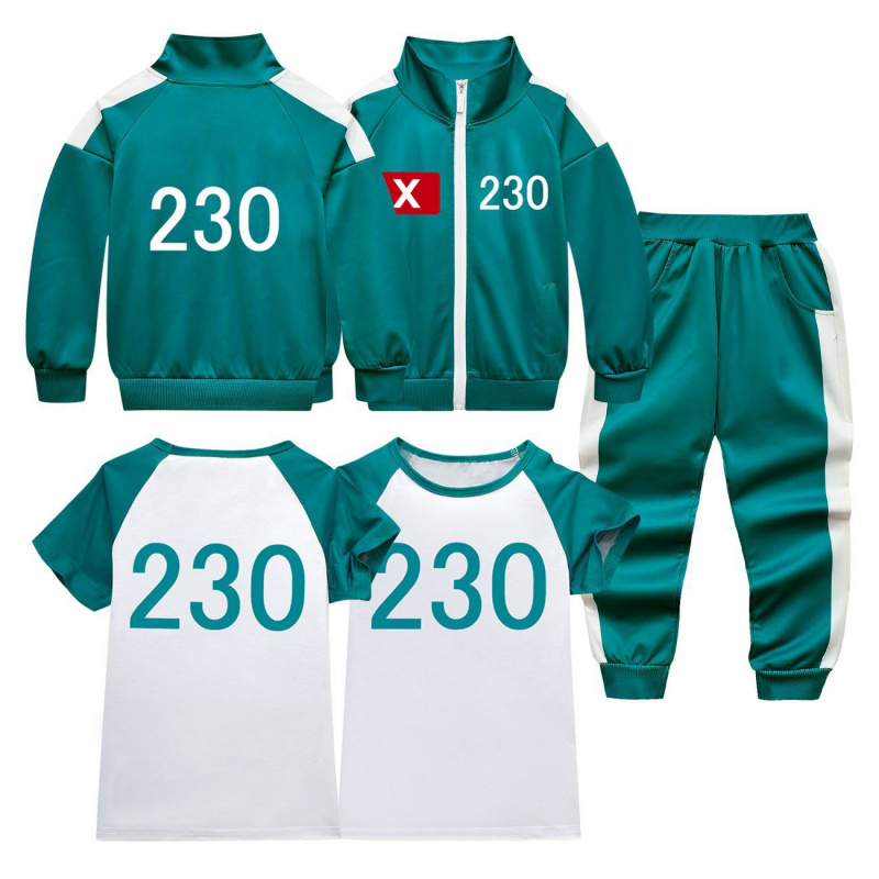 Party Games Youtube - เสื้อยืดชุดกีฬาเด็ก 230 ชุด ลายปลาหมึกยักษ์ รุ่นใหม่ ปี