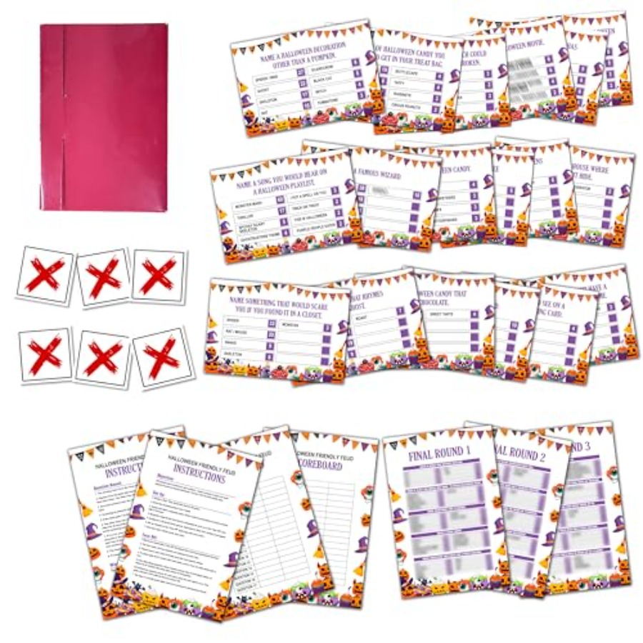 Party Games Large Groups - เกมฮาโลวีนแบบเป็นมิตรกันได้, เกมแบบเป็นมิตรกันได้สำหรับครอบครัว, เกมปาร์ตี้ฮาโลวีนแสนสนุก, ข้อสอบความรู้สำหรับผู้ใหญ่ กลุ่มใหญ่, ครอบครัว