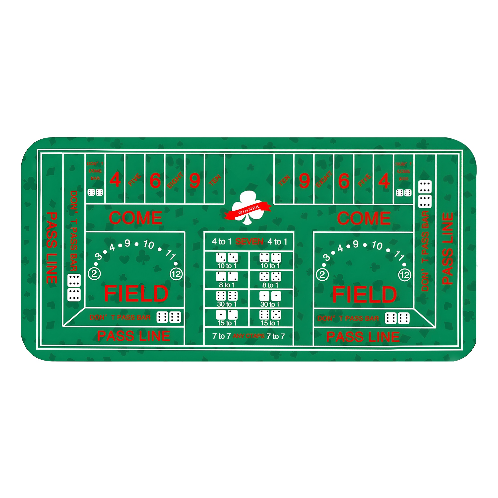 Party Games Entertainer - 120x60 ซม./180x90 ซม. ออกแบบพิเศษเสื่อเกมลูกเต๋าเสื่อโต๊ะยางสำหรับปาร์ตี้การ์ดเกมอุปกรณ์บันเทิง