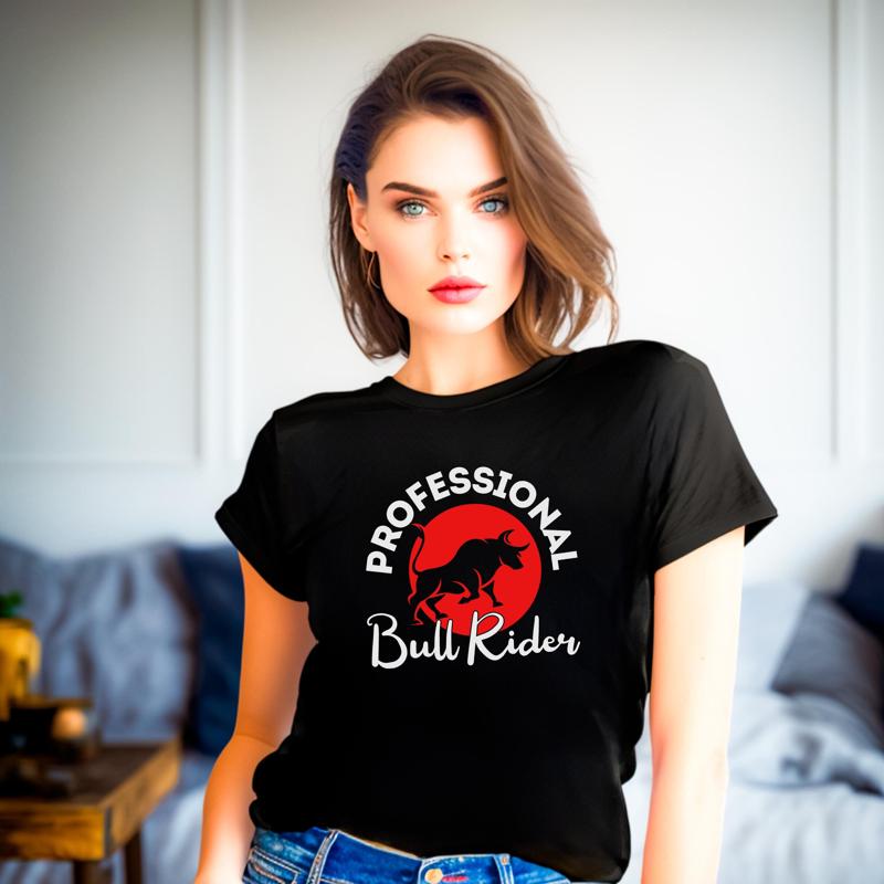 Party Family Games - Professional Bull Rider T เสื้อ Cuckold