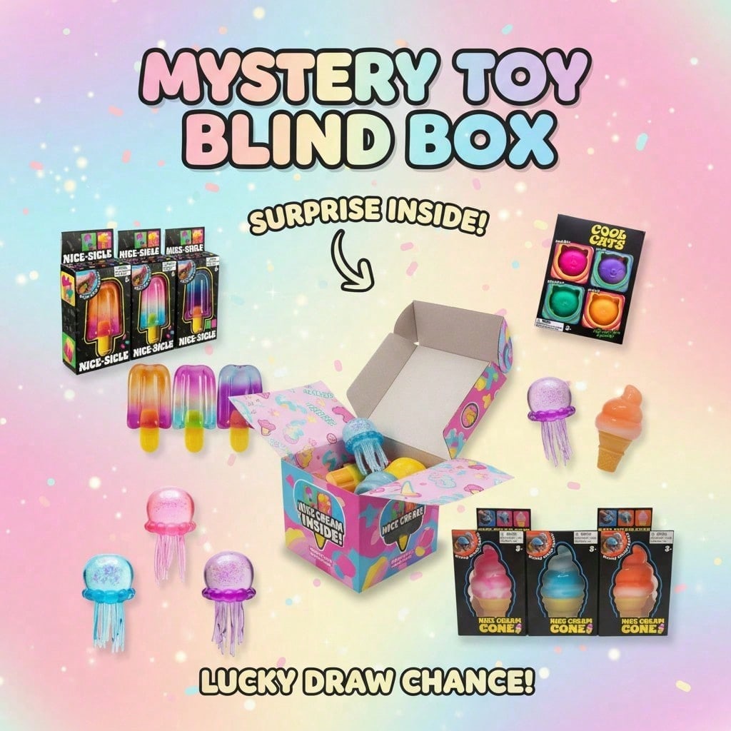 กล่องสุ่มของเล่นบีบสัมผัส 100+ - Party Games Game บทวิจารณ์และราคา