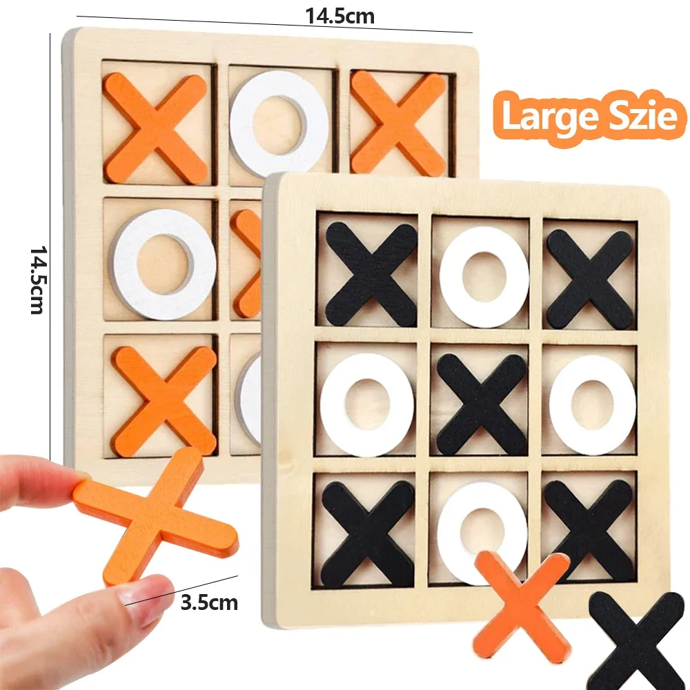 ไม้ XO Tic Tac Toe เกมมินิหมาก - Party Games Kids Indoor บทวิจารณ์และราคา