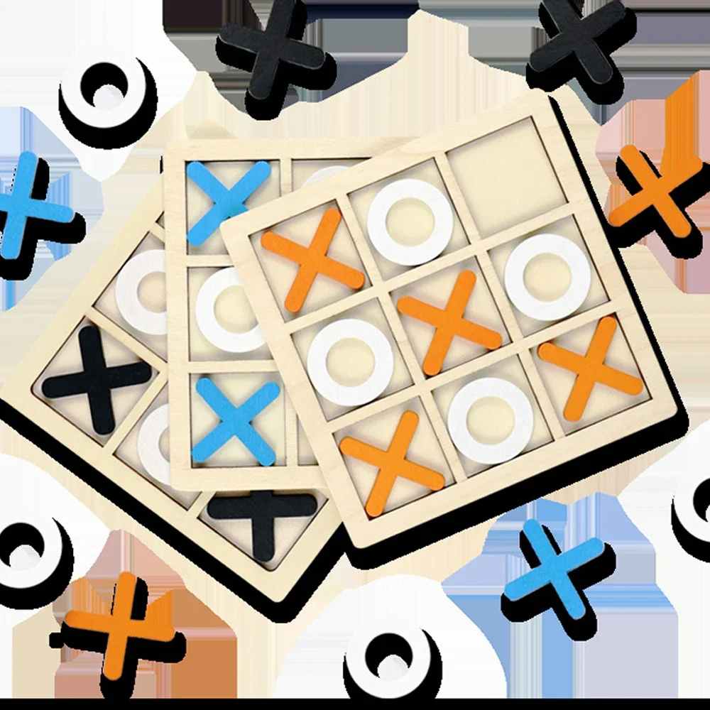 ไม้ XO Tic Tac Toe เกมมินิหมาก - Party Games Kids Indoor บทวิจารณ์และราคา