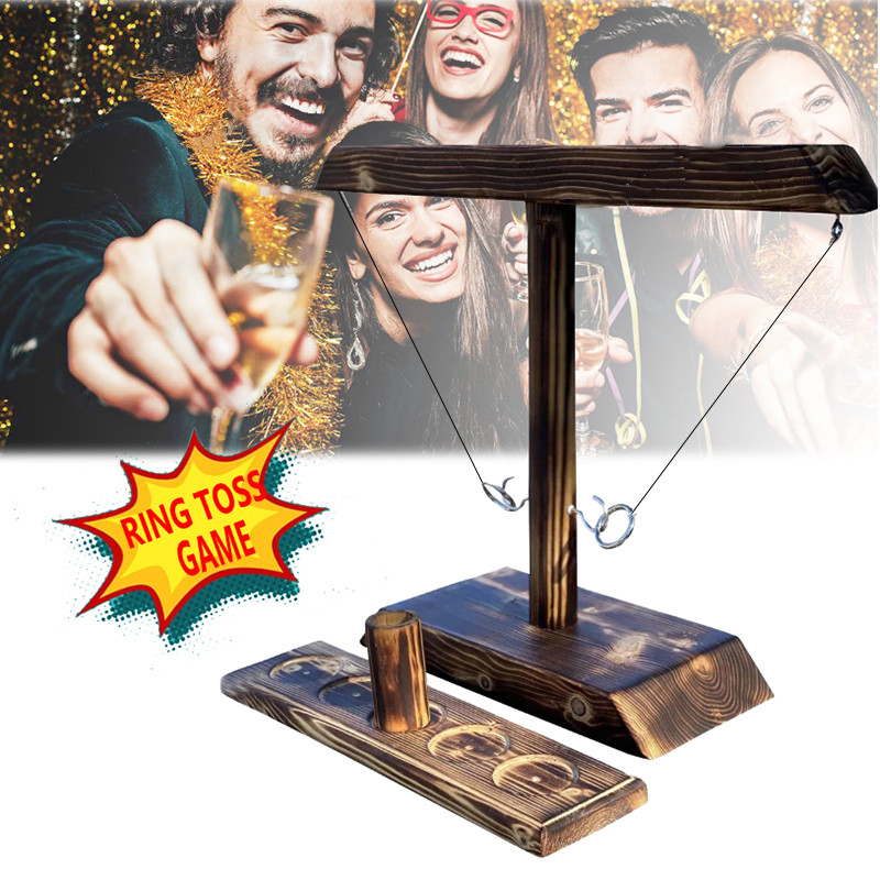 แหวนโยนเกมสําหรับเด็กผู้ใหญ่ H - Party Games Adults Drinking บทวิจารณ์และราคา