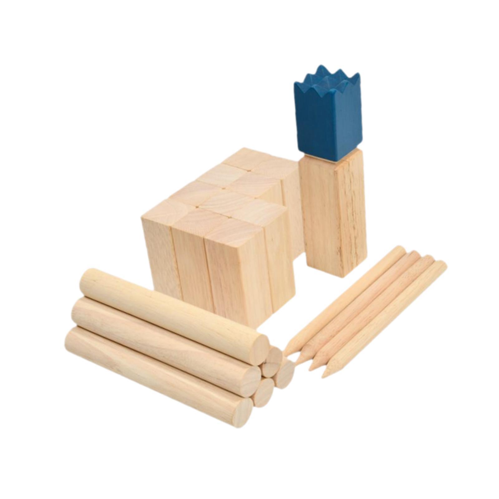 ชุดเกมโยนบล็อกไม้ Yard Kubb สำ - Kubb Game Yard บทวิจารณ์และราคา