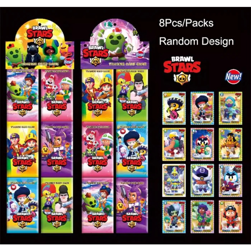 การ์ดสะสมแบบสุ่ม อนิเมะ บราวสต - Party Games Kids Indoor บทวิจารณ์และราคา
