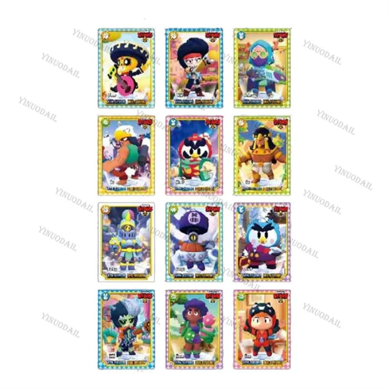 การ์ดสะสมแบบสุ่ม อนิเมะ บราวสต - Party Games Kids Indoor บทวิจารณ์และราคา