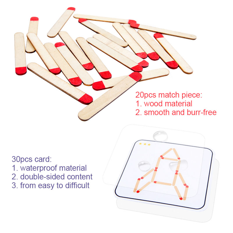 Montessori จับคู่ปริศนาเกมของเ - Party Games Kids Indoor บทวิจารณ์และราคา