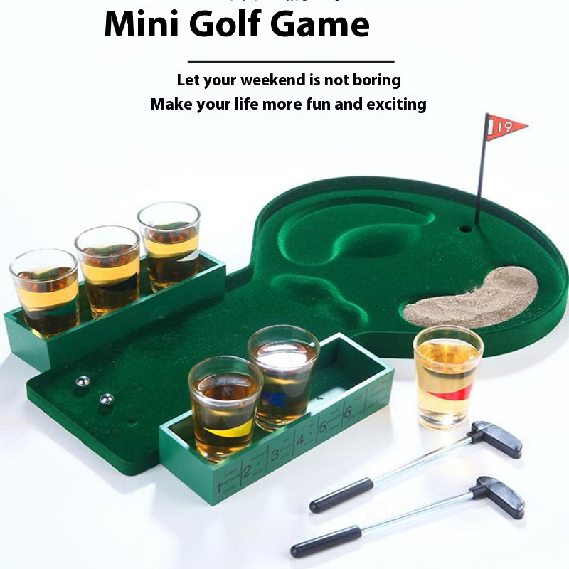 มินิเกมโต๊ะกอล์ฟของเล่นบาร์หลา - Party Games Golf บทวิจารณ์และราคา