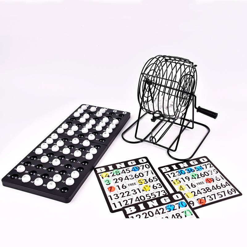 ชุดเครื่องจับรางวัลบิงโกเหล็ก  - Party Games Large Groups บทวิจารณ์และราคา
