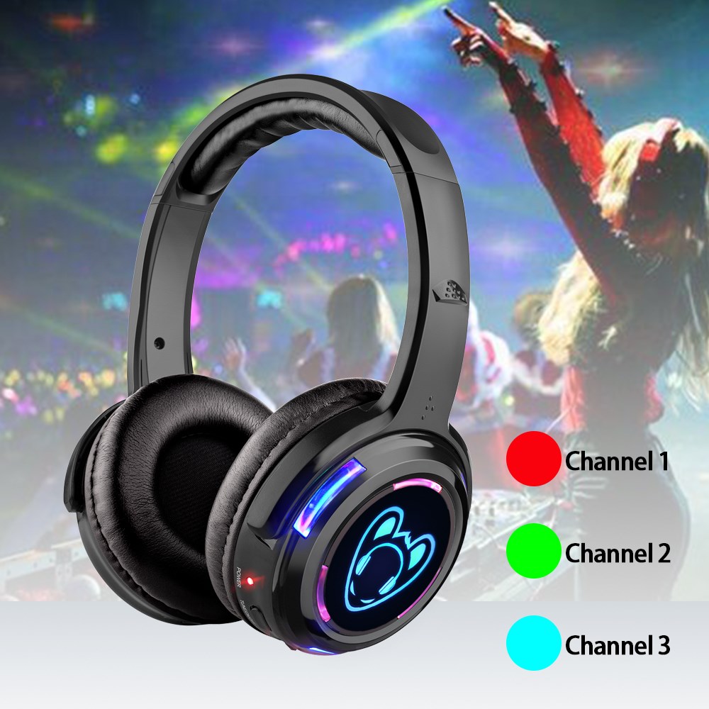 ไฟกระพริบ LED หูฟังดิสโก้เงียบ - Party Games Mobile บทวิจารณ์และราคา