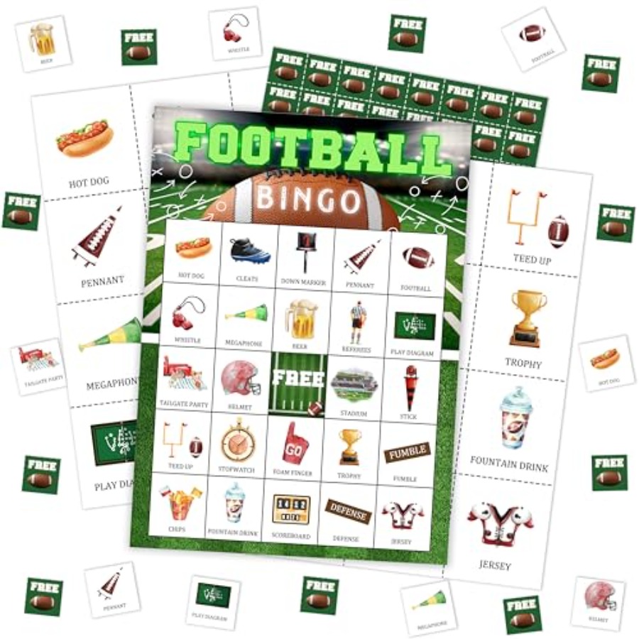 การ์ดเกมบิงโกปาร์ตี้ฟุตบอล, ชุ - Party Games Large Groups บทวิจารณ์และราคา