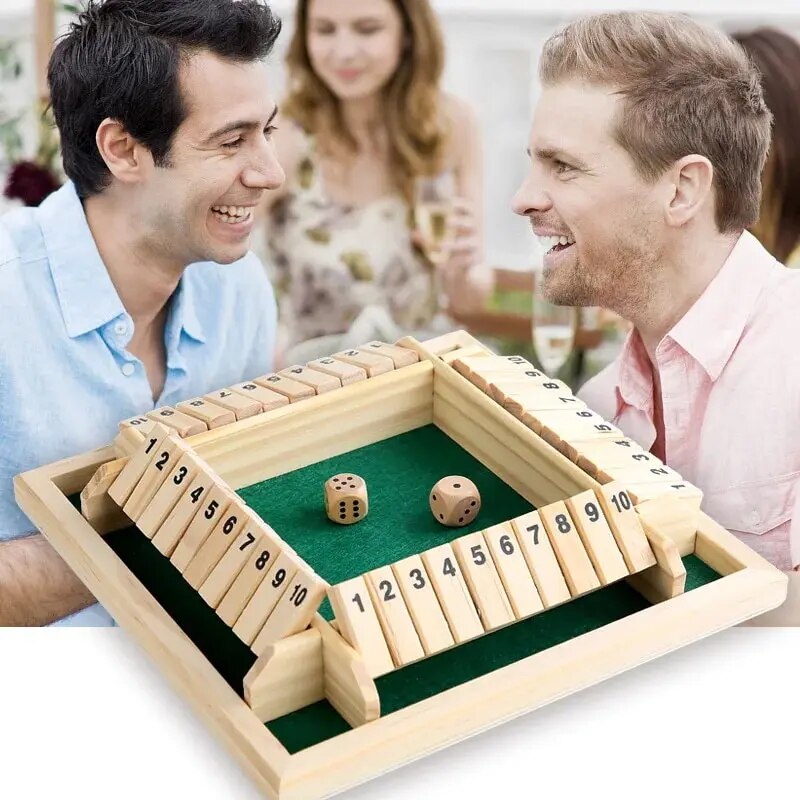 Deluxe สี่ด้าน 10 ตัวเลขปิดกล่ - Party Games Adults Drinking บทวิจารณ์และราคา