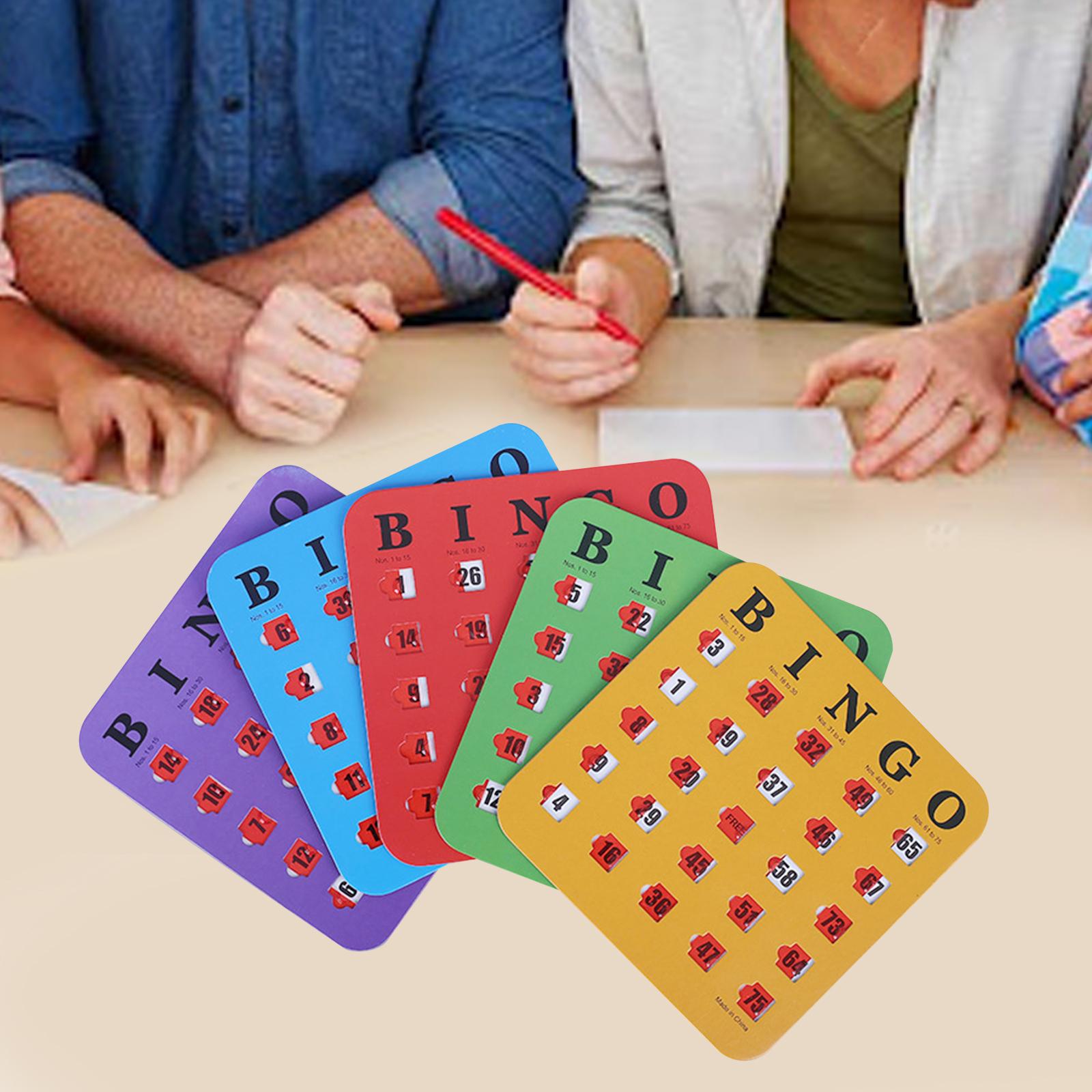 5 ชิ้นพิมพ์ขนาดใหญ่บิงโกกระดาษ - Party Games Large Groups บทวิจารณ์และราคา