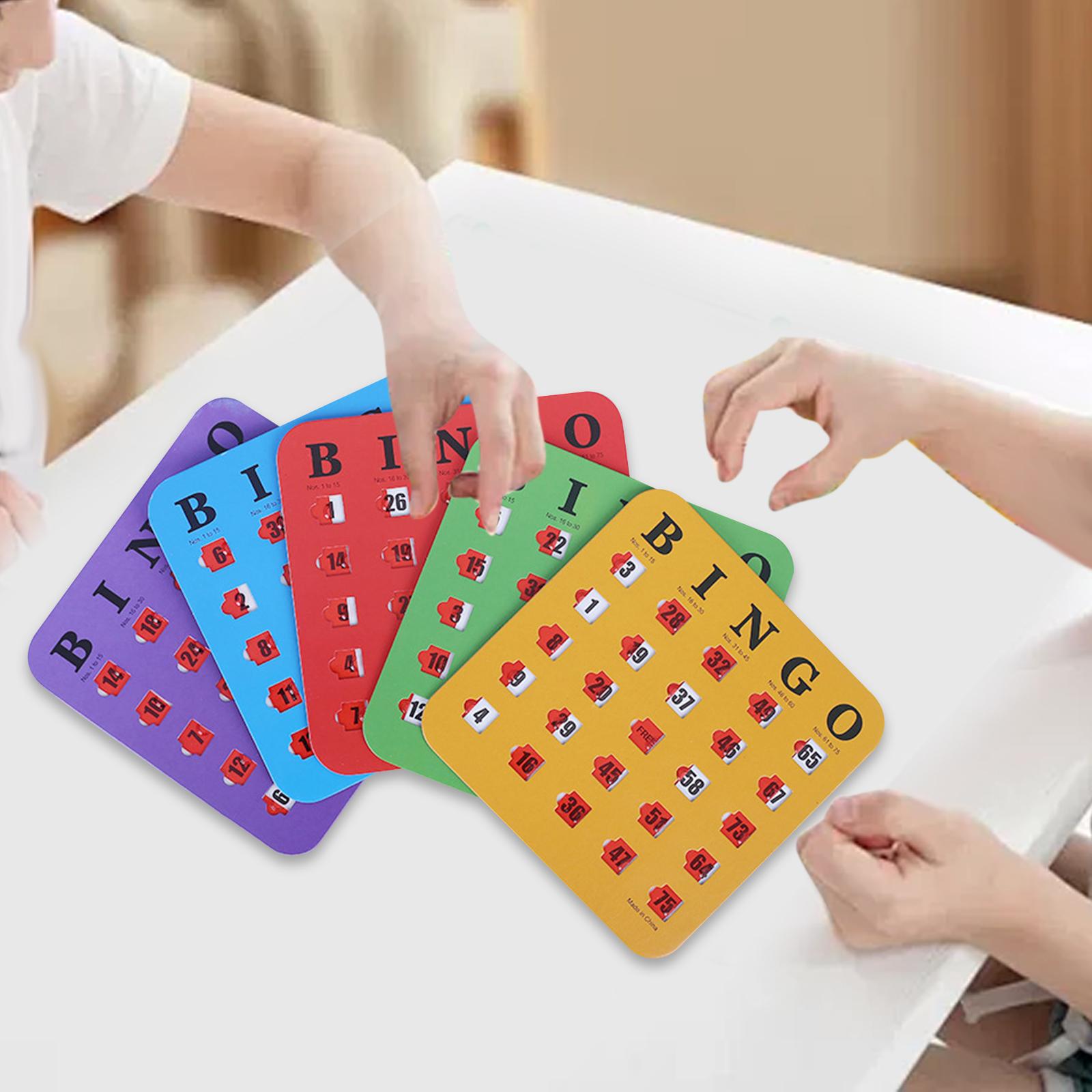 5 ชิ้นพิมพ์ขนาดใหญ่บิงโกกระดาษ - Party Games Large Groups บทวิจารณ์และราคา
