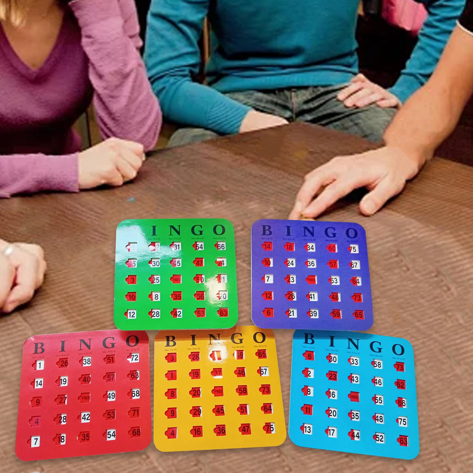5 ชิ้นพิมพ์ขนาดใหญ่บิงโกกระดาษ - Party Games Large Groups บทวิจารณ์และราคา