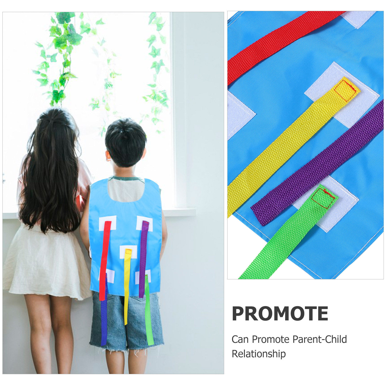 เสื้อกั๊กจับหางสำหรับเด็ก อุปก - Party Games Physical บทวิจารณ์และราคา